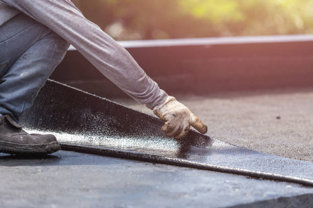 Professional Waterproofing technician working in Lilburn, GA